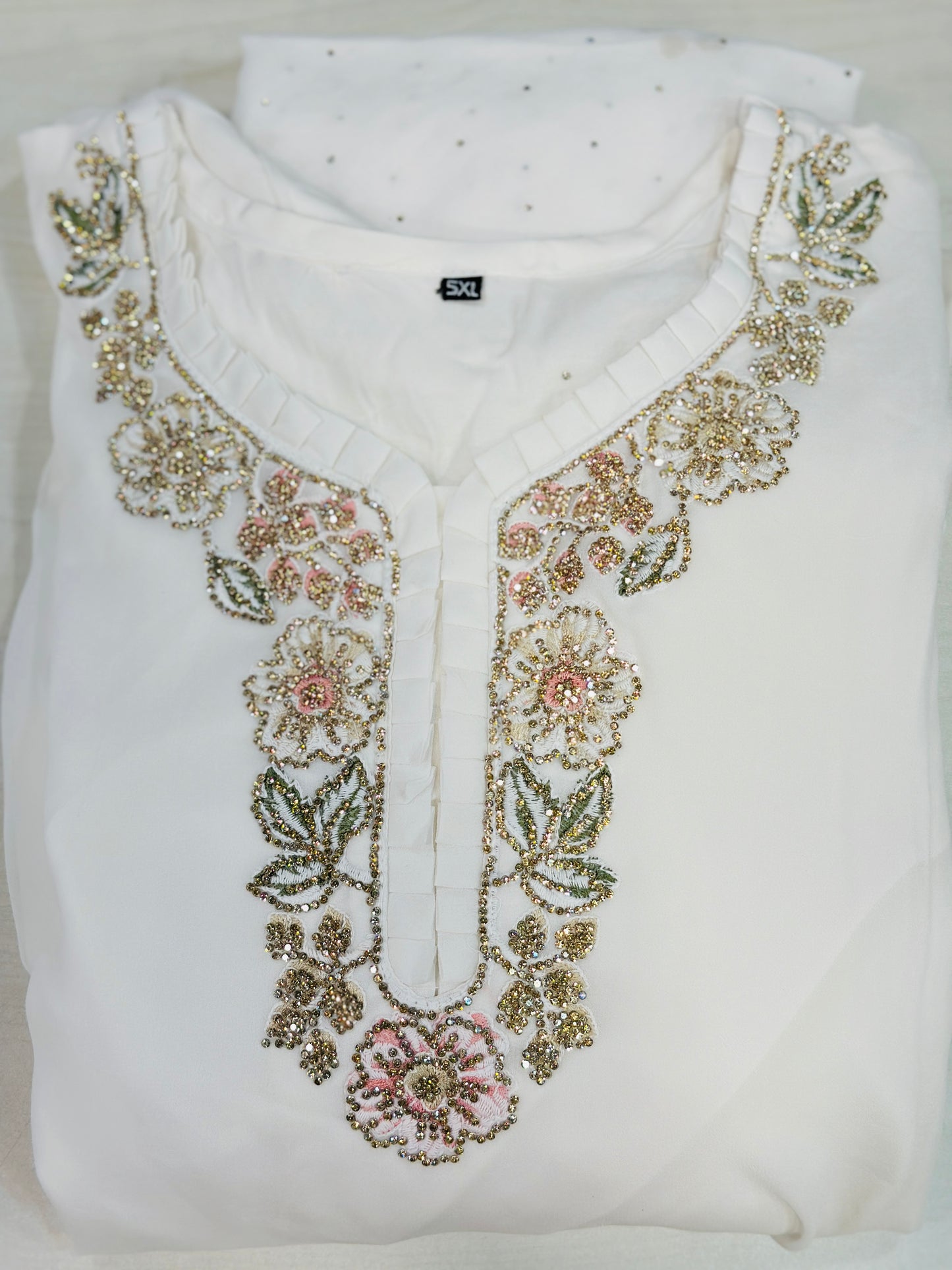 Floral Charm Plus Size 3-Piece Suit