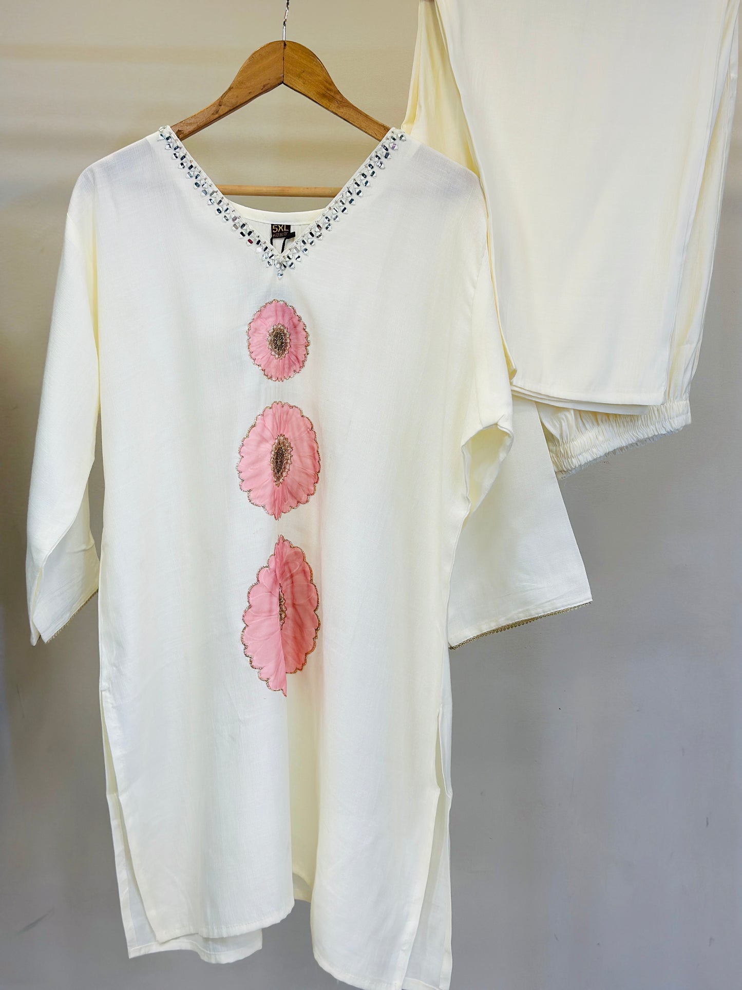 Floral Cordset Plus size