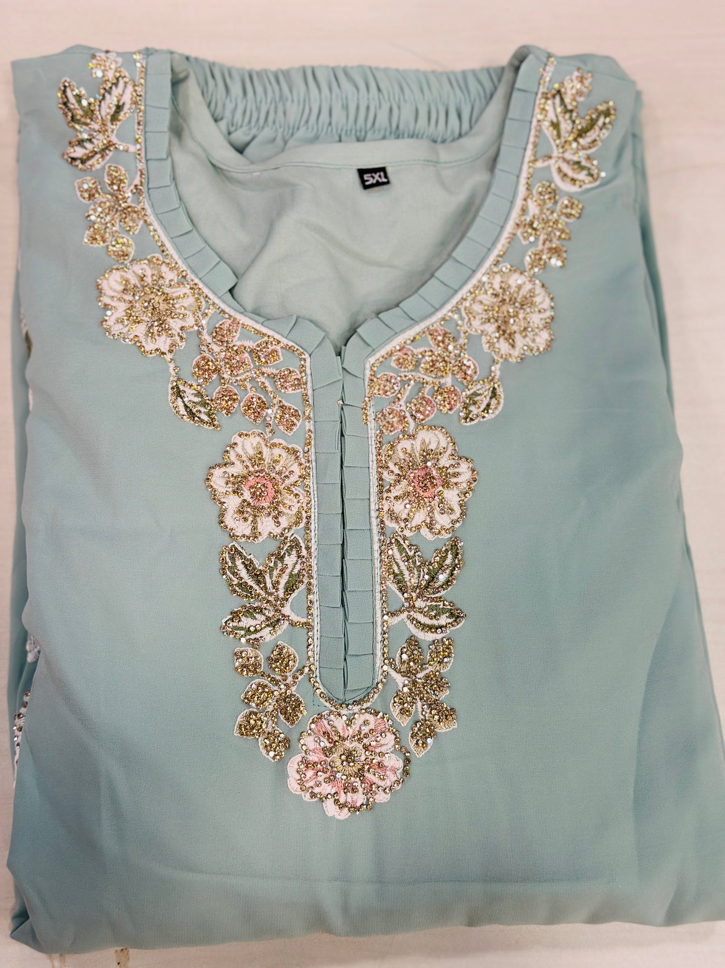 Floral Charm Plus Size 3-Piece Suit