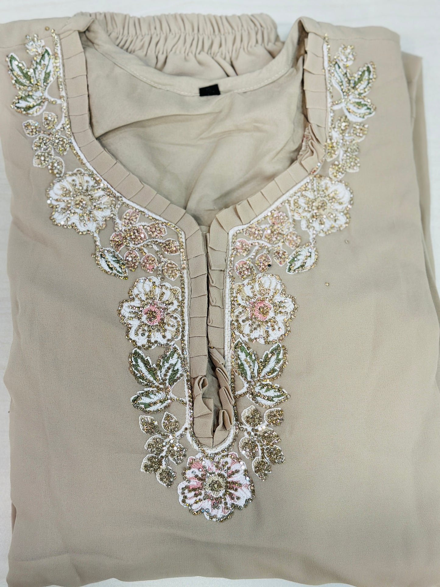Floral Charm Plus Size 3-Piece Suit