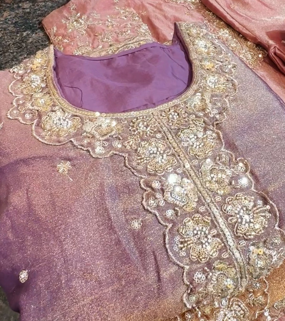 Crystal Bloom Plazo Set