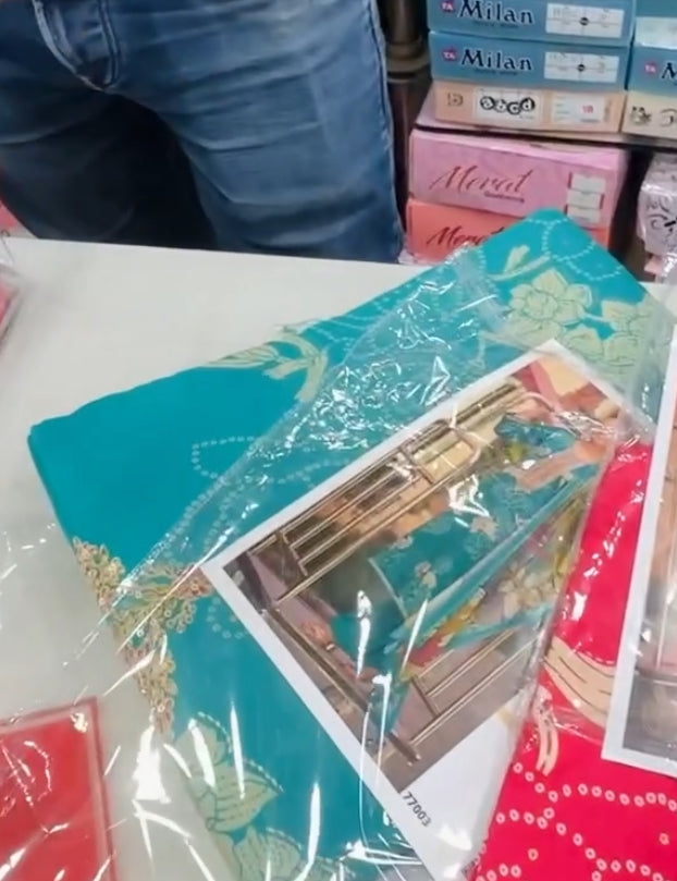 Karachi suit Dress Material