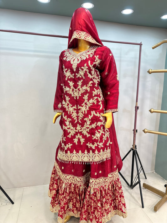 Bridal farshi lehenga