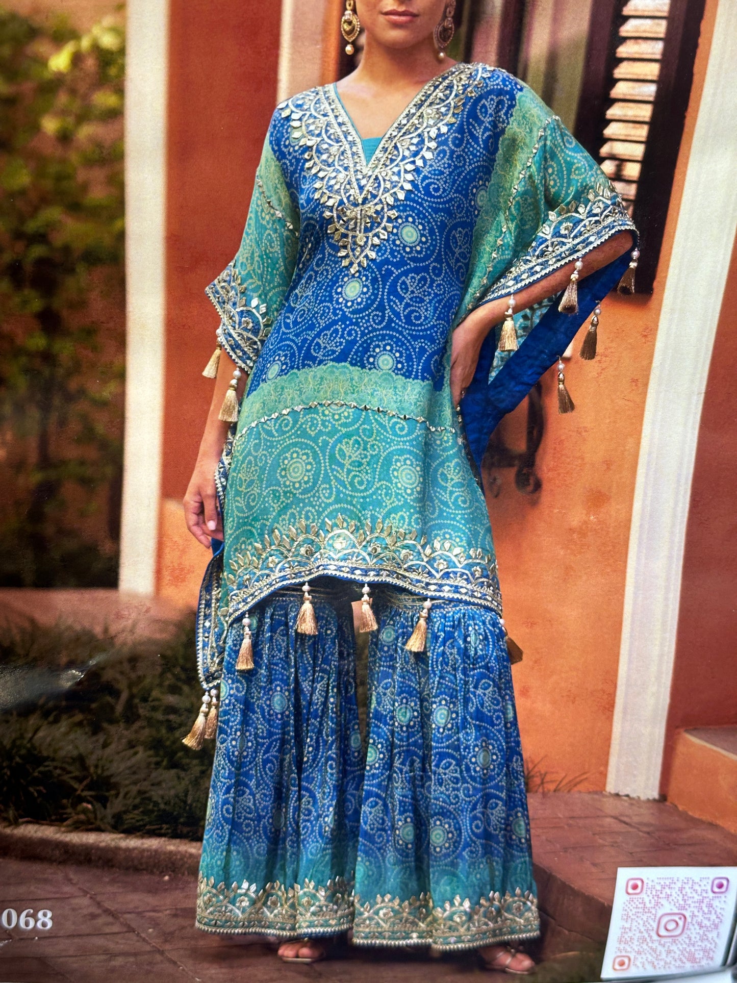 Kaftan Gharara set